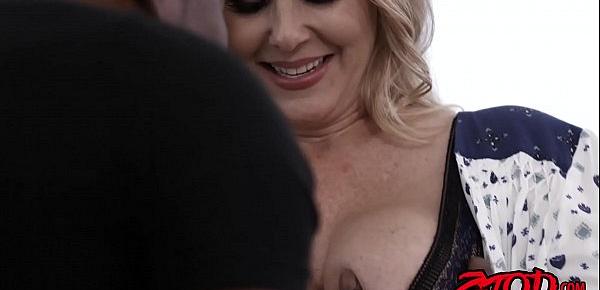  Busty MILF Julia Ann gets fucked hard by big black cock